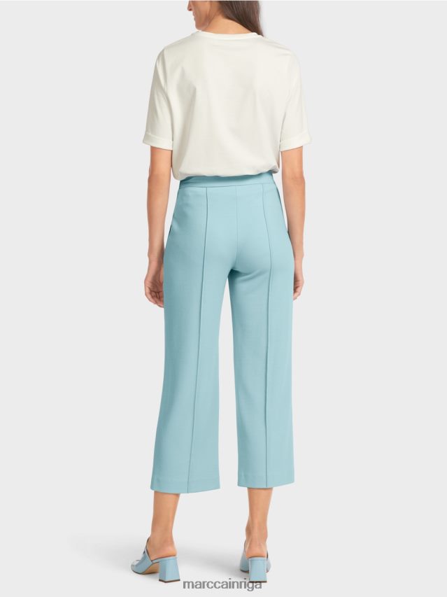 apģērbs atmosfēras zils VRBHXD733 Marc Cain bikses ar platu kāju