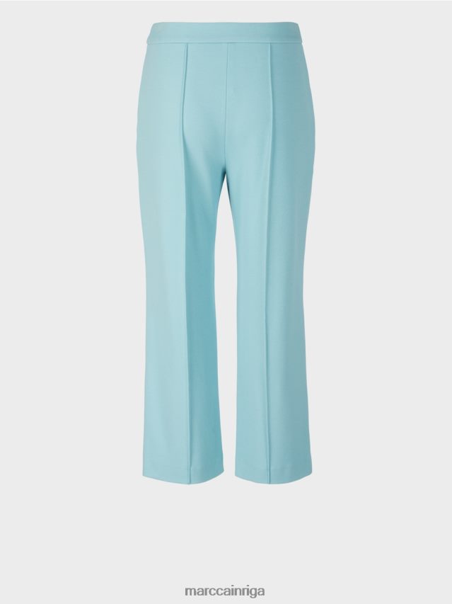 apģērbs atmosfēras zils VRBHXD733 Marc Cain bikses ar platu kāju