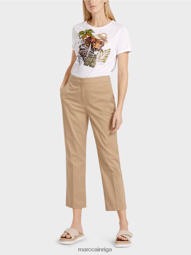 apģērbs dziļas smiltis VRBHXD635 Marc Cain čino stila bikses