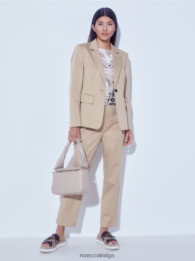 apģērbs dziļas smiltis VRBHXD635 Marc Cain čino stila bikses