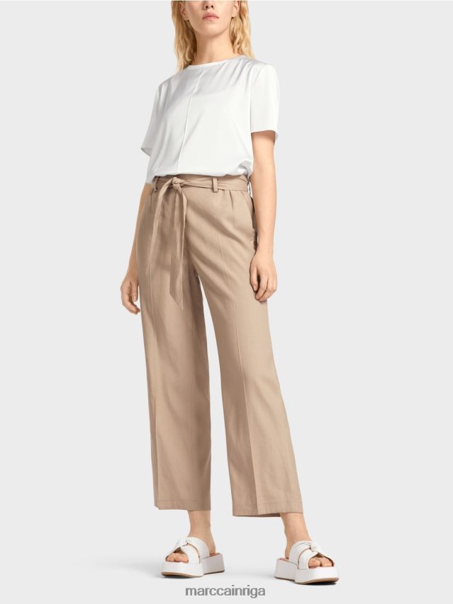 apģērbs dziļas smiltis VRBHXD647 Marc Cain wardha papīra maisiņu bikses