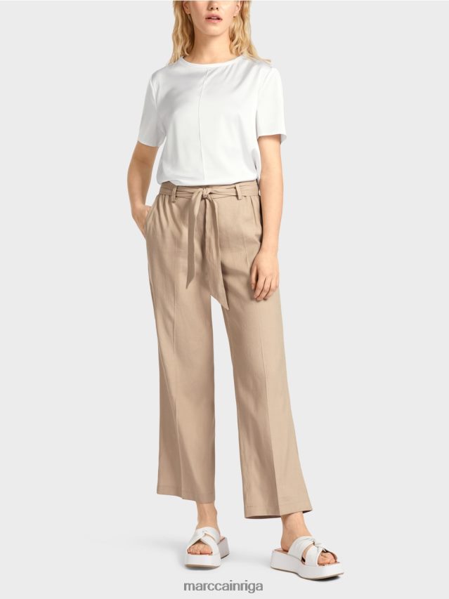 apģērbs dziļas smiltis VRBHXD647 Marc Cain wardha papīra maisiņu bikses