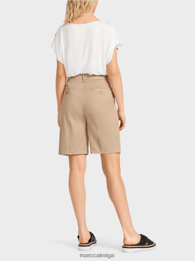 apģērbs dziļas smiltis VRBHXD658 Marc Cain smalki šorti sievišķīgā piegriezumā