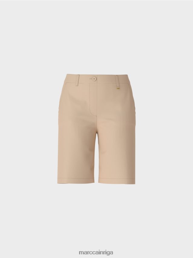 apģērbs dziļas smiltis VRBHXD658 Marc Cain smalki šorti sievišķīgā piegriezumā