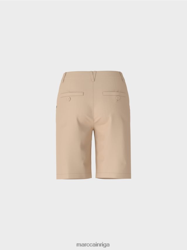 apģērbs dziļas smiltis VRBHXD658 Marc Cain smalki šorti sievišķīgā piegriezumā
