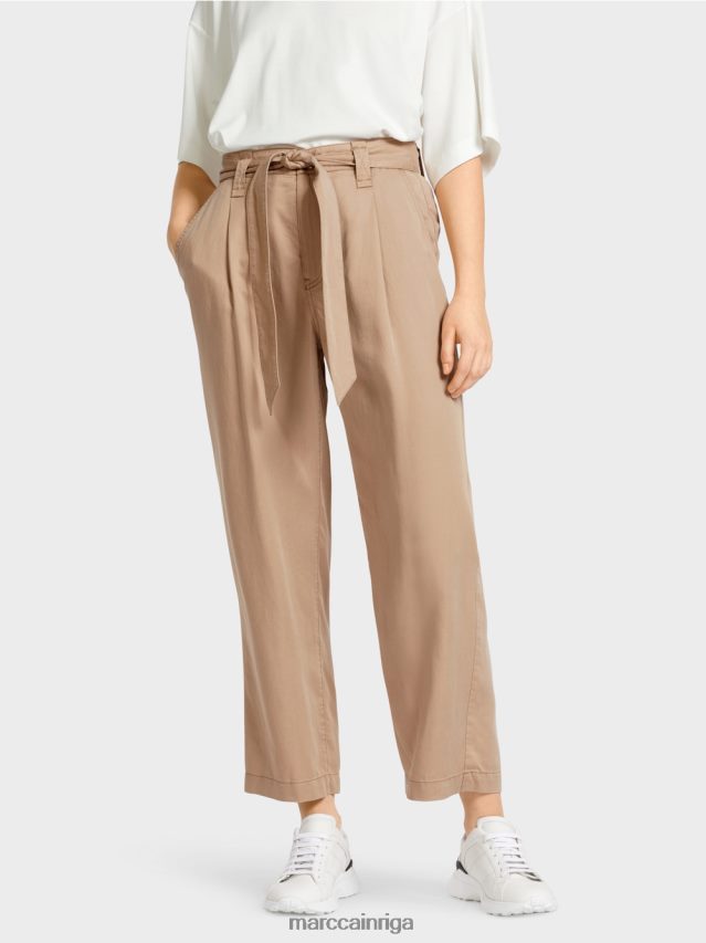 apģērbs dziļas smiltis VRBHXD680 Marc Cain welleri \"pārdomājiet kopā\" ​​bikses