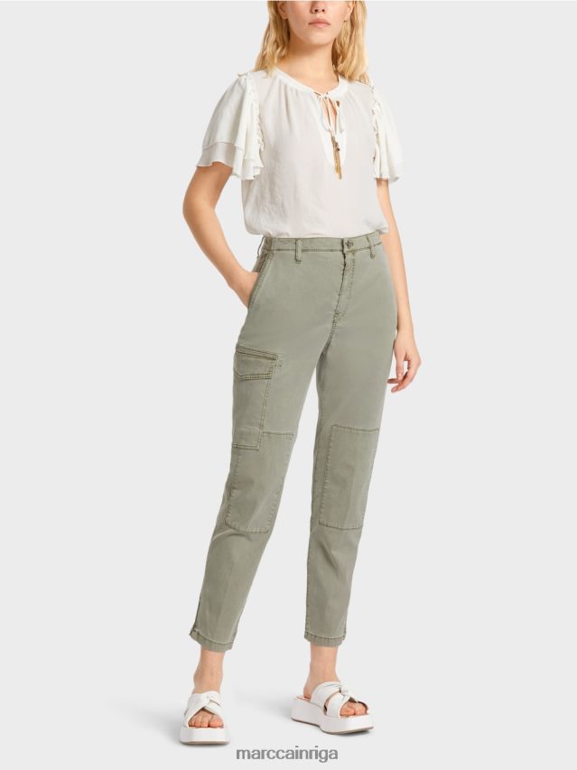 apģērbs dziļi džungļi VRBHXD655 Marc Cain radom "pārdomāt kopā" ​​bikses