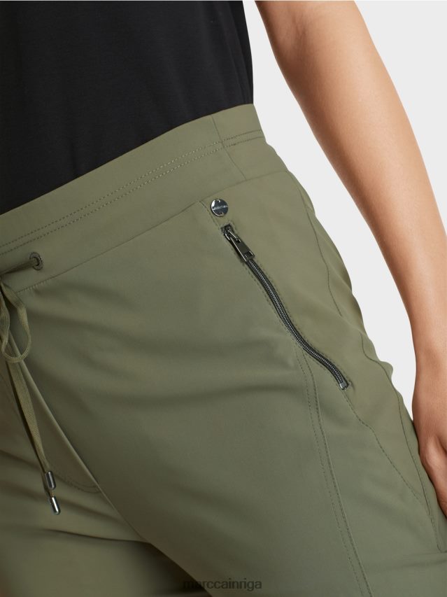 apģērbs dziļi džungļi VRBHXD727 Marc Cain ribera elastīga auduma bikses