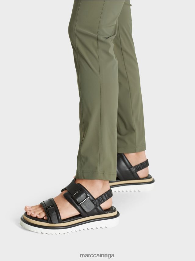 apģērbs dziļi džungļi VRBHXD727 Marc Cain ribera elastīga auduma bikses