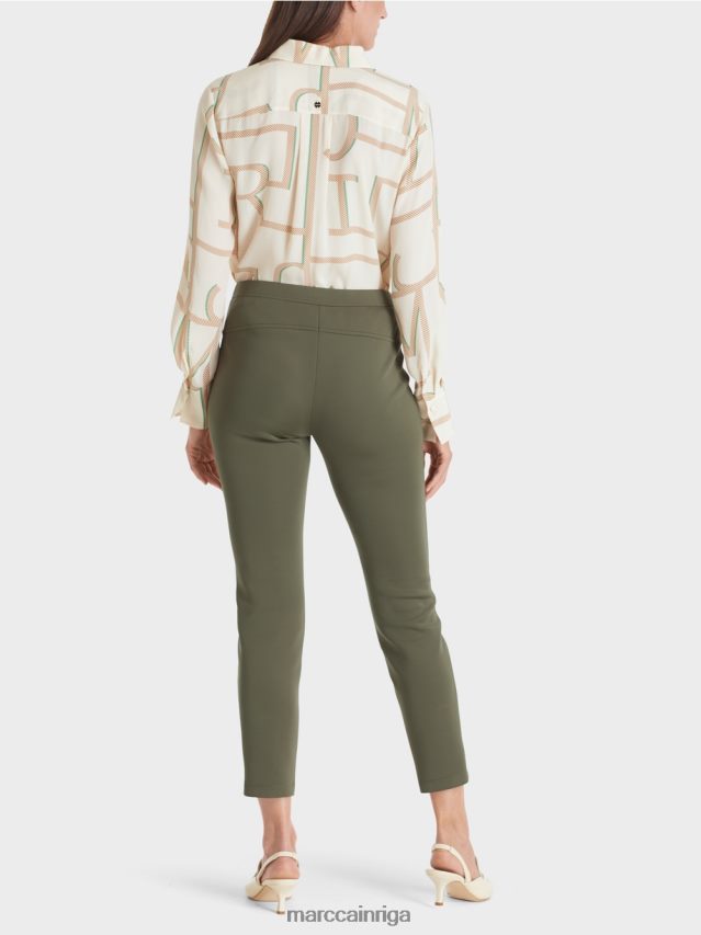 apģērbs dziļi džungļi VRBHXD729 Marc Cain sofijas stiepuma bikses