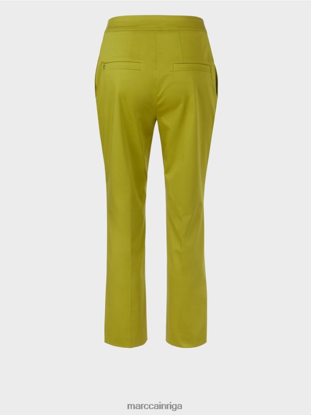 apģērbs dziļi olīvzaļa VRBHXD634 Marc Cain čino stila bikses