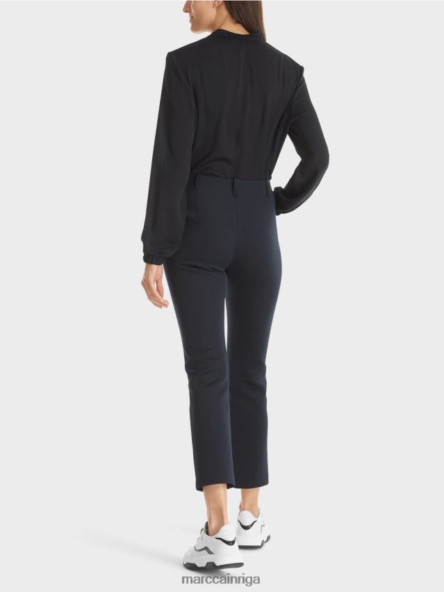 apģērbs flote VRBHXD572 Marc Cain Sidnejas bikses ar krokām