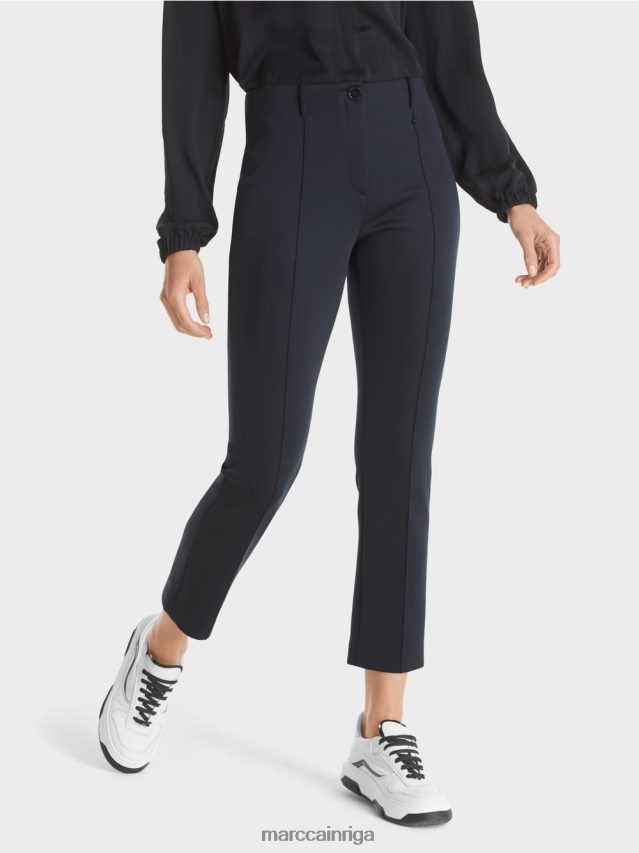 apģērbs flote VRBHXD572 Marc Cain Sidnejas bikses ar krokām