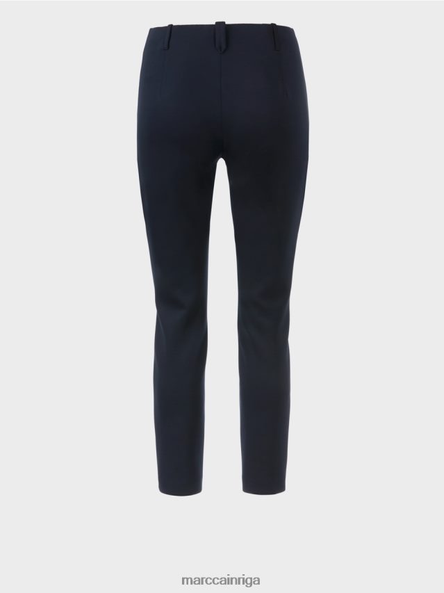 apģērbs flote VRBHXD572 Marc Cain Sidnejas bikses ar krokām