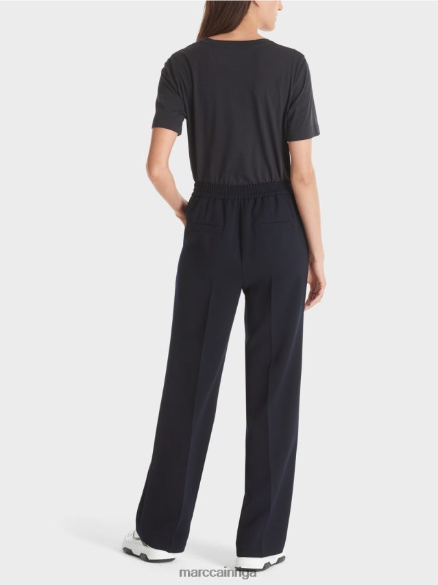 apģērbs flote VRBHXD574 Marc Cain Vašingtonas bikses ar platām kājām