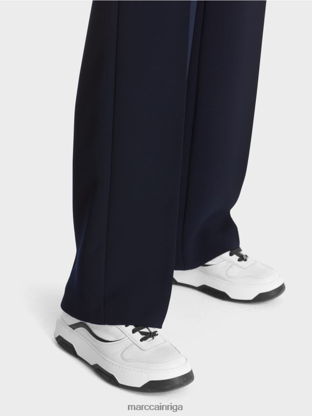 apģērbs flote VRBHXD574 Marc Cain Vašingtonas bikses ar platām kājām