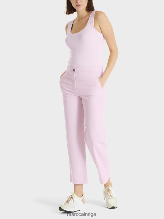 apģērbs gaiša lavanda VRBHXD684 Marc Cain ikdienas bikses