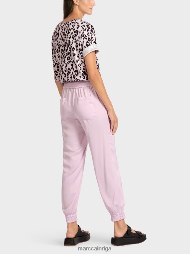 apģērbs gaiša lavanda VRBHXD685 Marc Cain skriešanas stila bikses