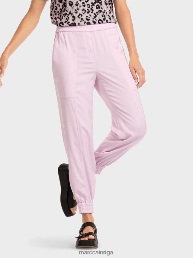 apģērbs gaiša lavanda VRBHXD685 Marc Cain skriešanas stila bikses