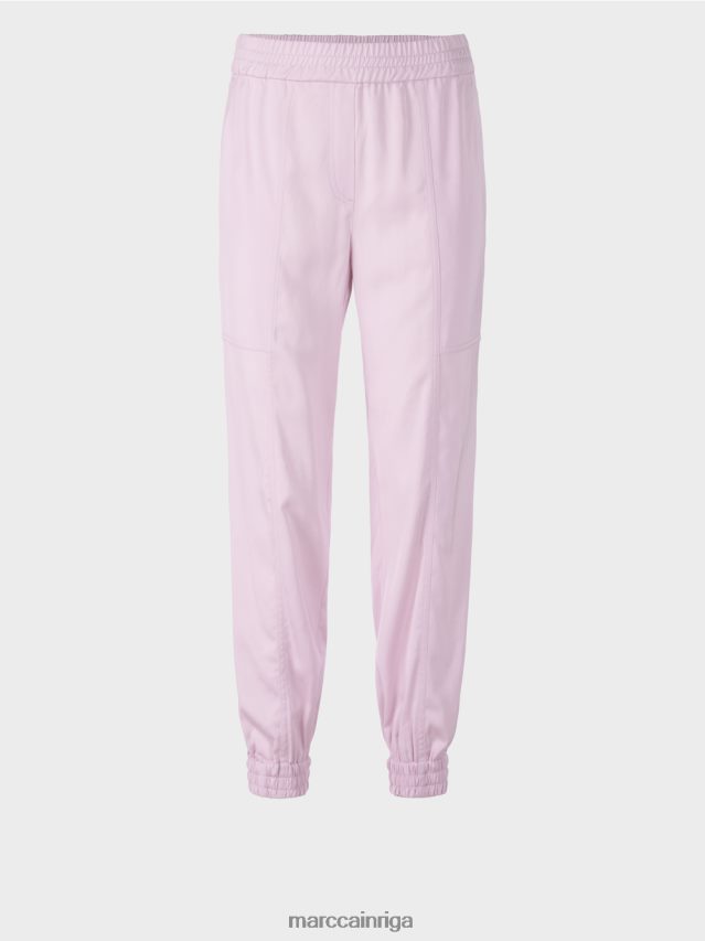 apģērbs gaiša lavanda VRBHXD685 Marc Cain skriešanas stila bikses