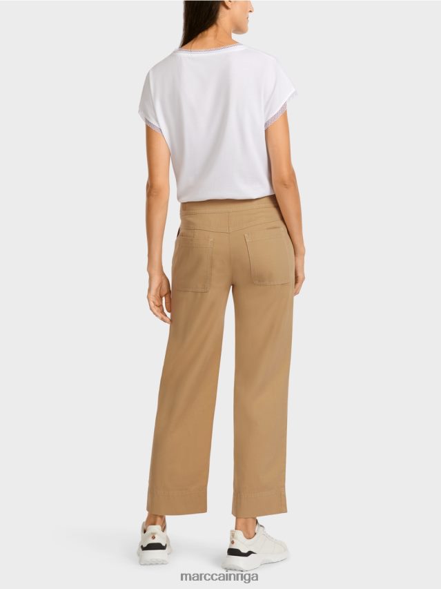 apģērbs gaiši māla brūns VRBHXD683 Marc Cain ikdienas bikses