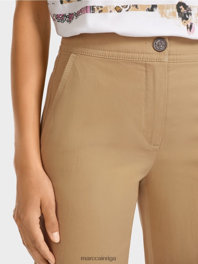 apģērbs gaiši māla brūns VRBHXD683 Marc Cain ikdienas bikses
