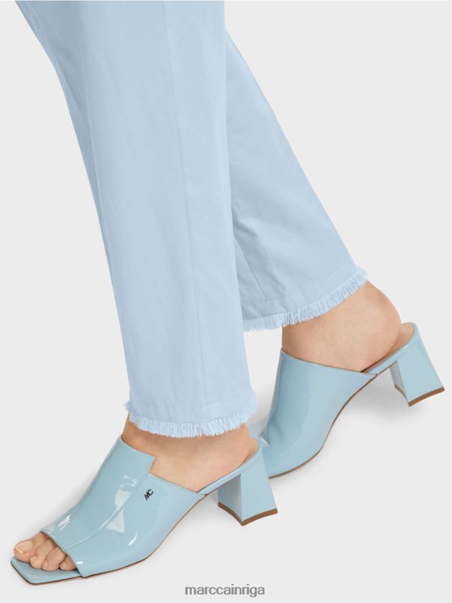 apģērbs gaiši pūderzils VRBHXD691 Marc Cain bikses papīra maisiņu stilā