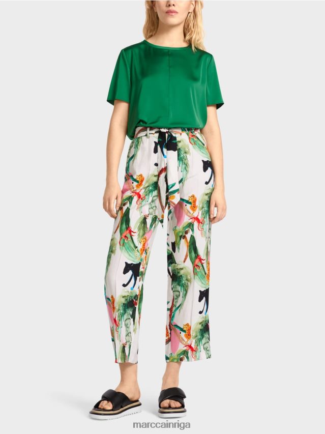 apģērbs gandrīz balts VRBHXD654 Marc Cain wardha papīra maisiņu bikses