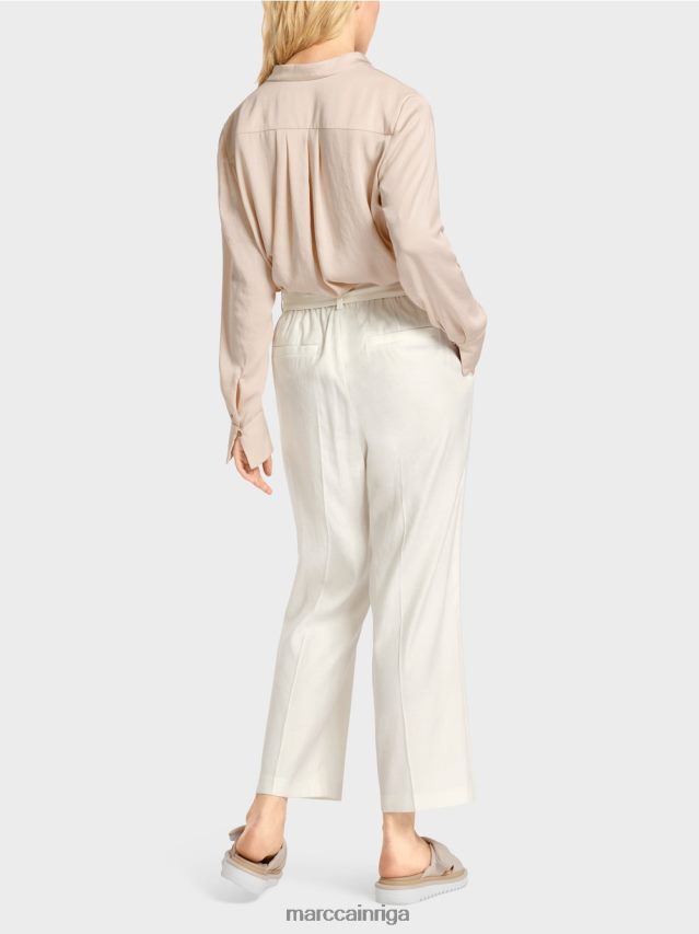 apģērbs gandrīz balts VRBHXD676 Marc Cain wardha papīra maisiņu bikses