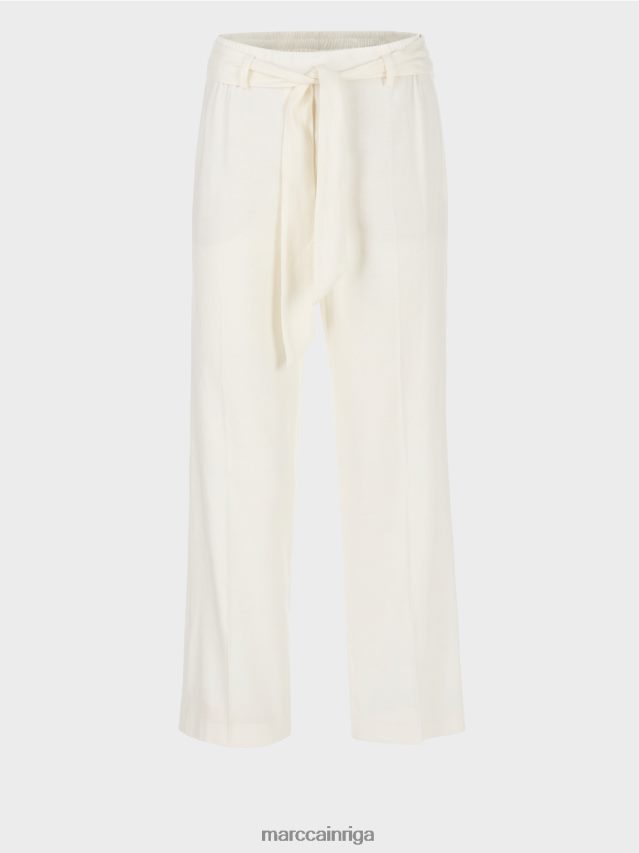 apģērbs gandrīz balts VRBHXD676 Marc Cain wardha papīra maisiņu bikses