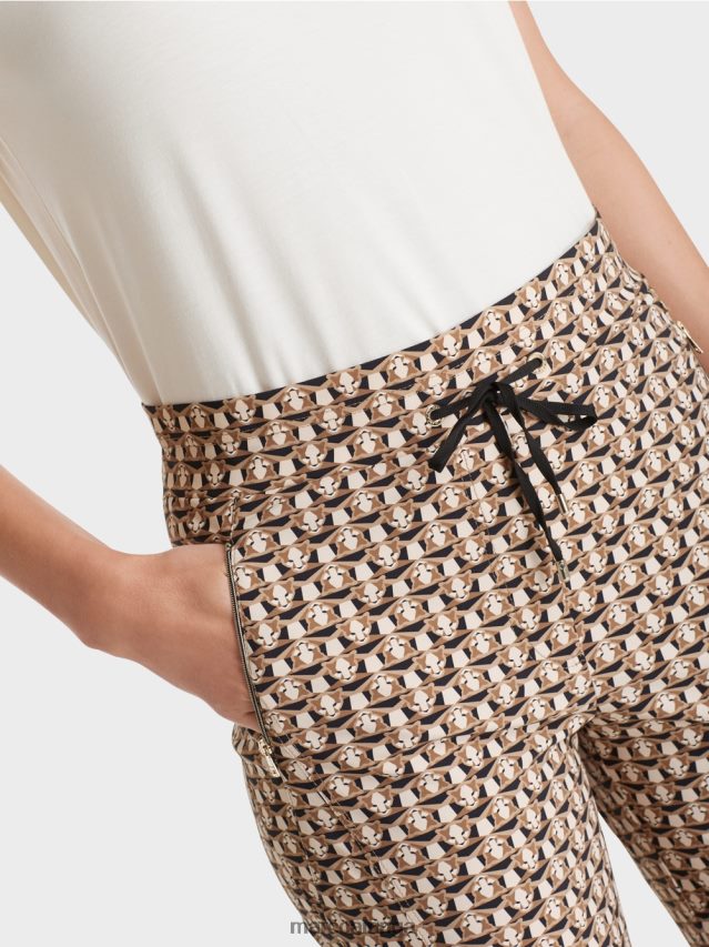 apģērbs granola VRBHXD724 Marc Cain ribera stretch auduma bikses - leo galva