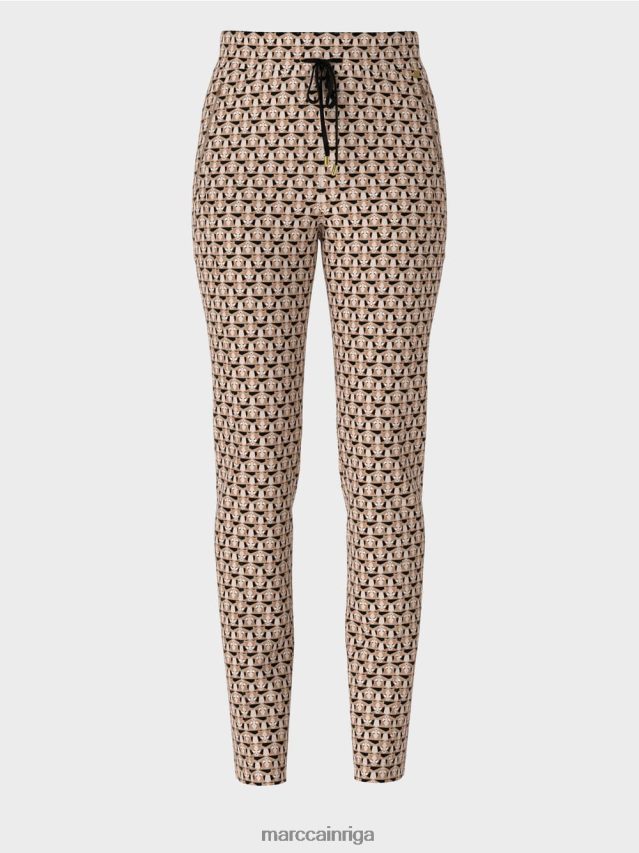 apģērbs granola VRBHXD724 Marc Cain ribera stretch auduma bikses - leo galva