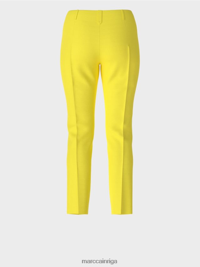 apģērbs mīksts citrons VRBHXD587 Marc Cain parastās jostasvietas stiept bikses Sidneja