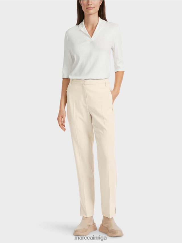 apģērbs mīksts mēness klints VRBHXD559 Marc Cain bikses fushun ar šķēlumiem sānos