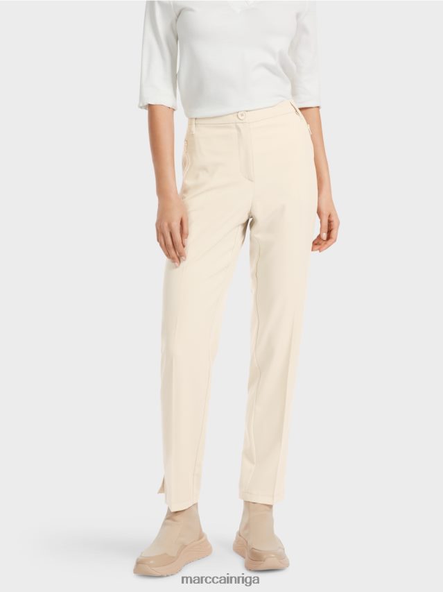 apģērbs mīksts mēness klints VRBHXD559 Marc Cain bikses fushun ar šķēlumiem sānos