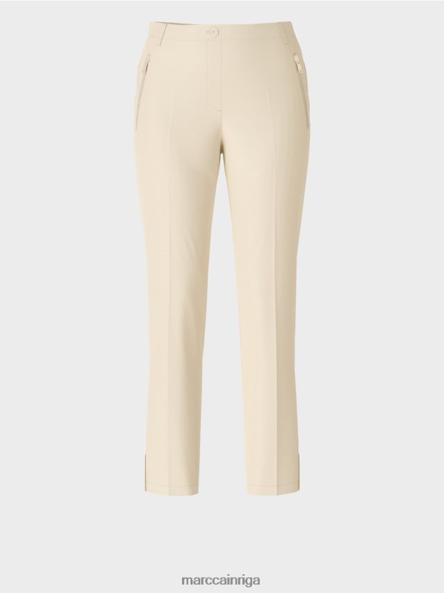 apģērbs mīksts mēness klints VRBHXD559 Marc Cain bikses fushun ar šķēlumiem sānos