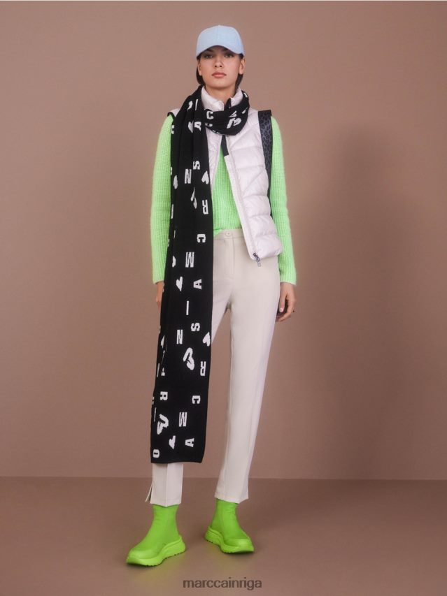 apģērbs mīksts mēness klints VRBHXD559 Marc Cain bikses fushun ar šķēlumiem sānos