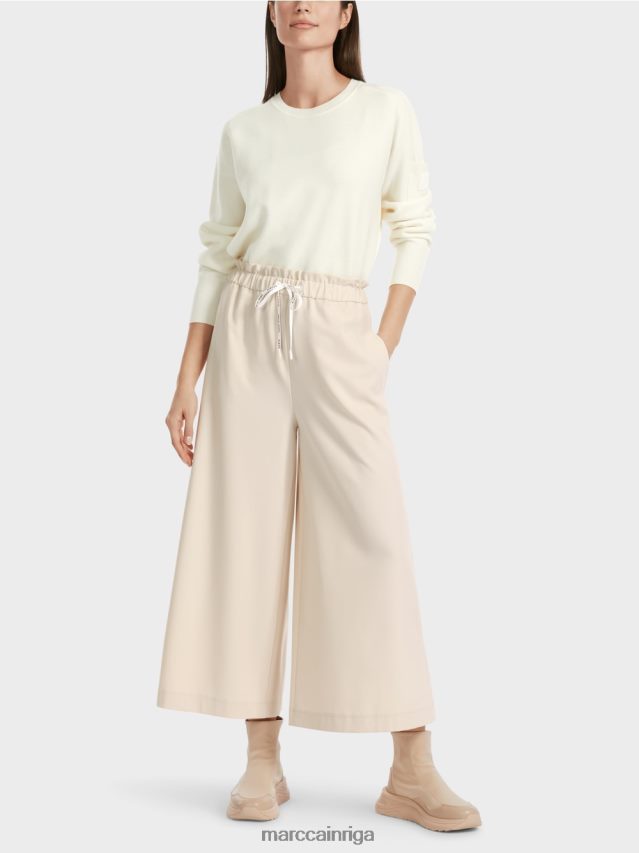 apģērbs mīksts mēness klints VRBHXD560 Marc Cain 7/8 bikses ar platām kājām willmar