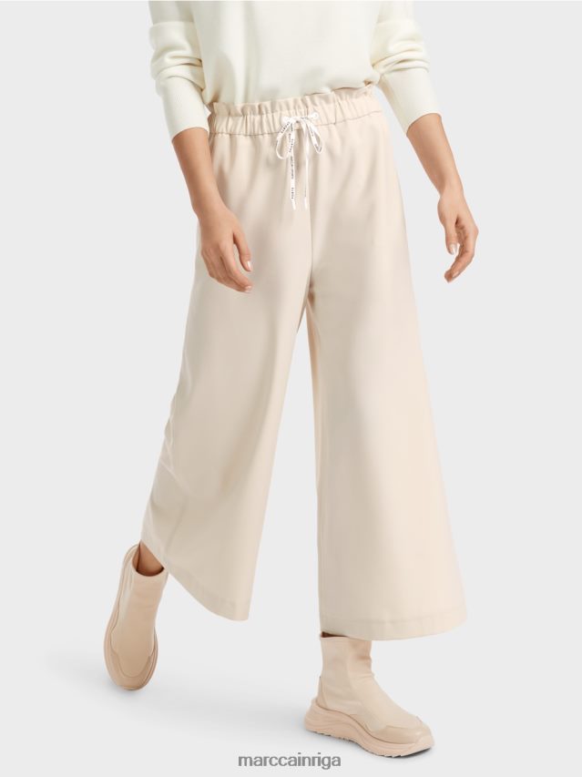 apģērbs mīksts mēness klints VRBHXD560 Marc Cain 7/8 bikses ar platām kājām willmar