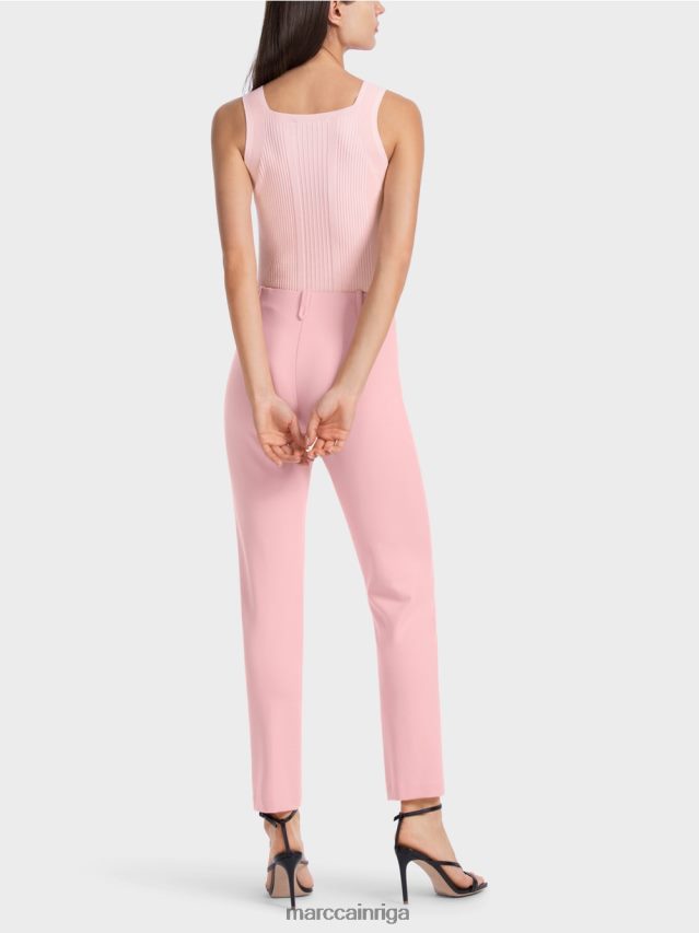 apģērbs mīksts pulveris rozā VRBHXD582 Marc Cain parastās jostasvietas stiept bikses Sidneja