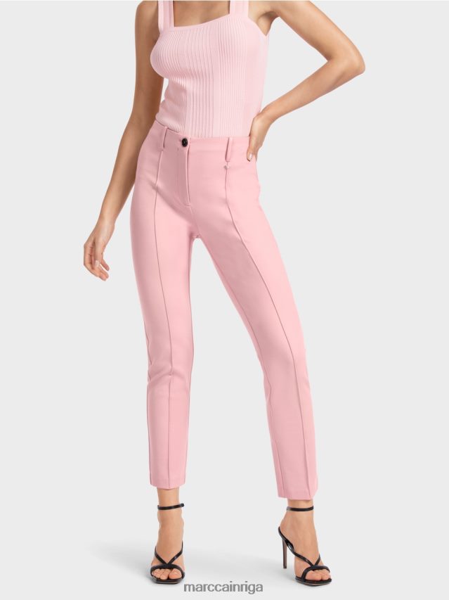 apģērbs mīksts pulveris rozā VRBHXD582 Marc Cain parastās jostasvietas stiept bikses Sidneja