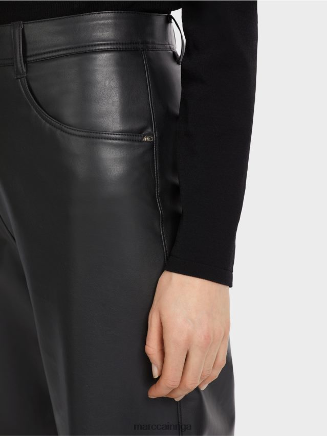 apģērbs melns VRBHXD528 Marc Cain warri bikses sievišķīgā piegriezumā