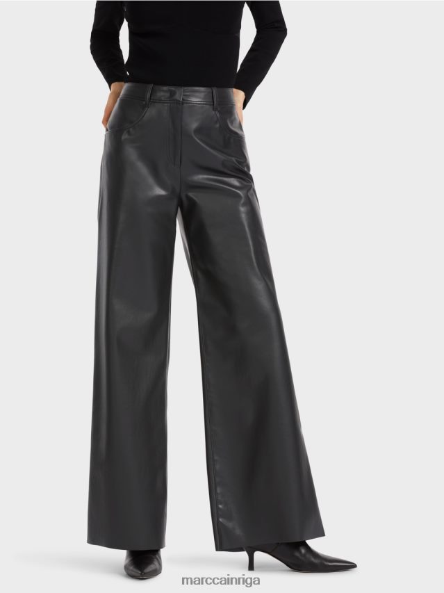 apģērbs melns VRBHXD528 Marc Cain warri bikses sievišķīgā piegriezumā