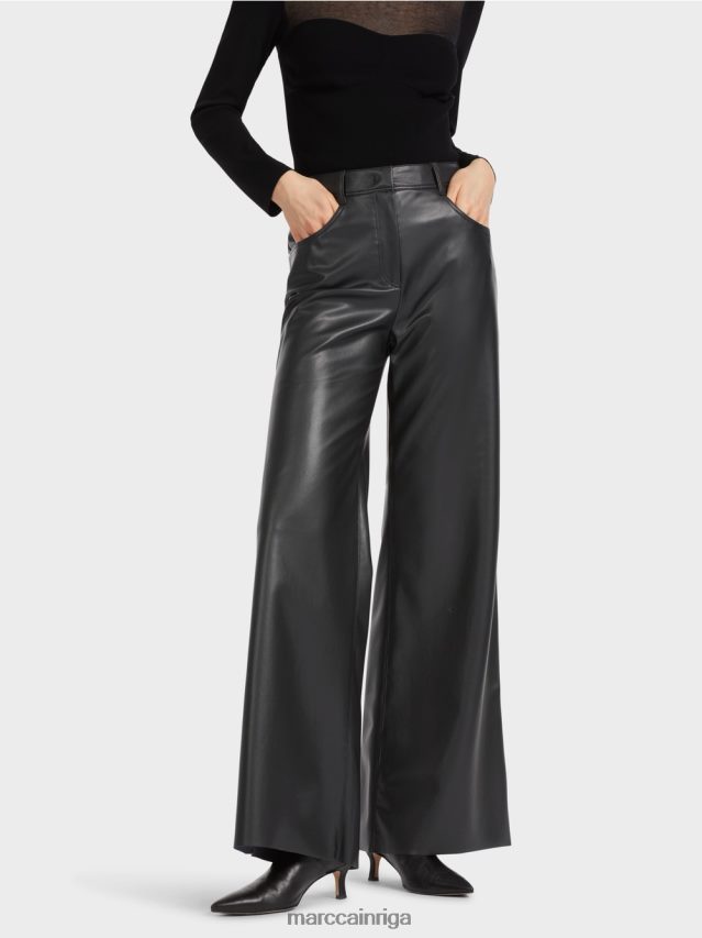 apģērbs melns VRBHXD528 Marc Cain warri bikses sievišķīgā piegriezumā