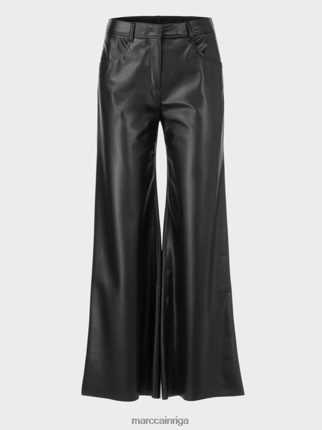 apģērbs melns VRBHXD528 Marc Cain warri bikses sievišķīgā piegriezumā