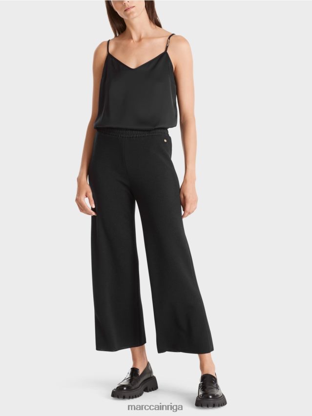 apģērbs melns VRBHXD530 Marc Cain Vācijā adītas vilnas bikses