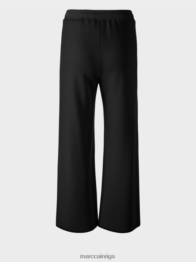 apģērbs melns VRBHXD530 Marc Cain Vācijā adītas vilnas bikses