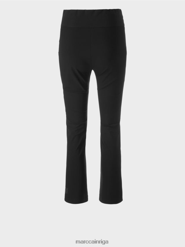 apģērbs melns VRBHXD564 Marc Cain šauras bikses fengyi ar jostas jūgu