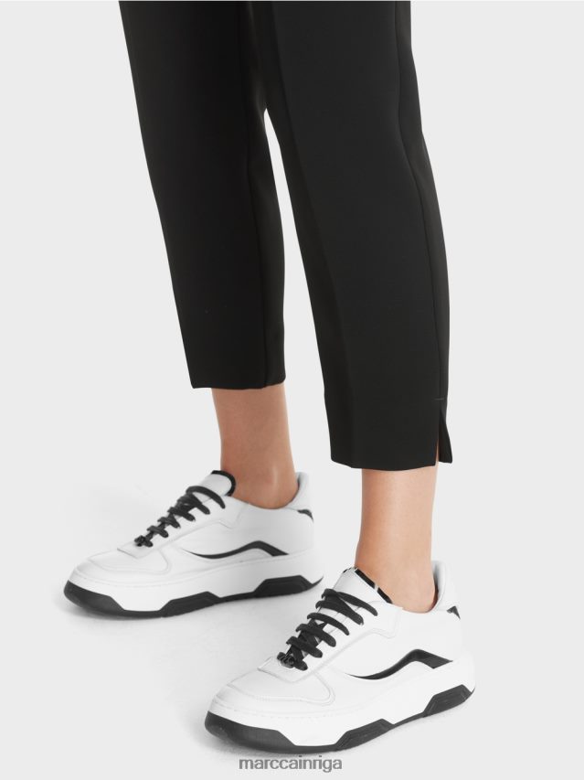 apģērbs melns VRBHXD576 Marc Cain ferola bikses ar sievišķīgu formu