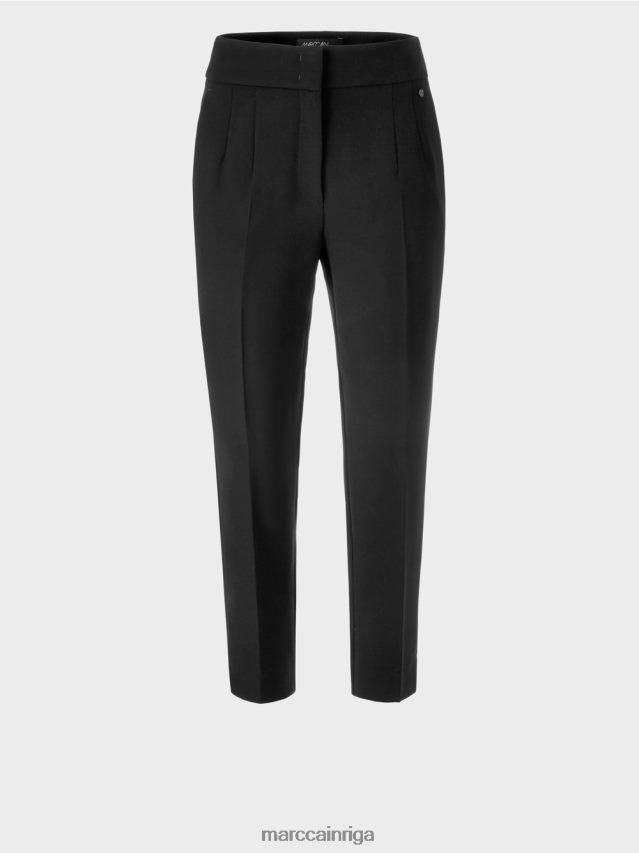 apģērbs melns VRBHXD576 Marc Cain ferola bikses ar sievišķīgu formu